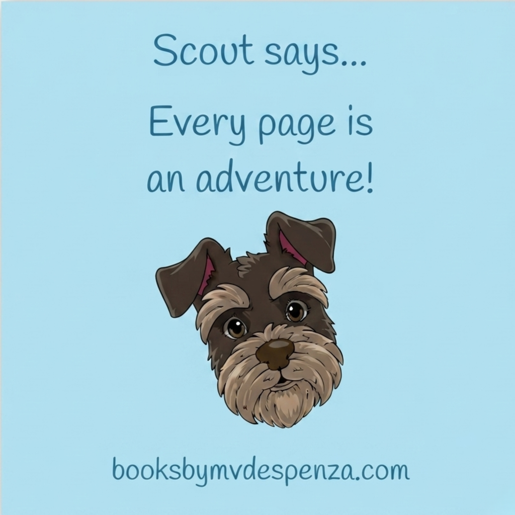 From Storm to Scout Double Sided Bookmark
