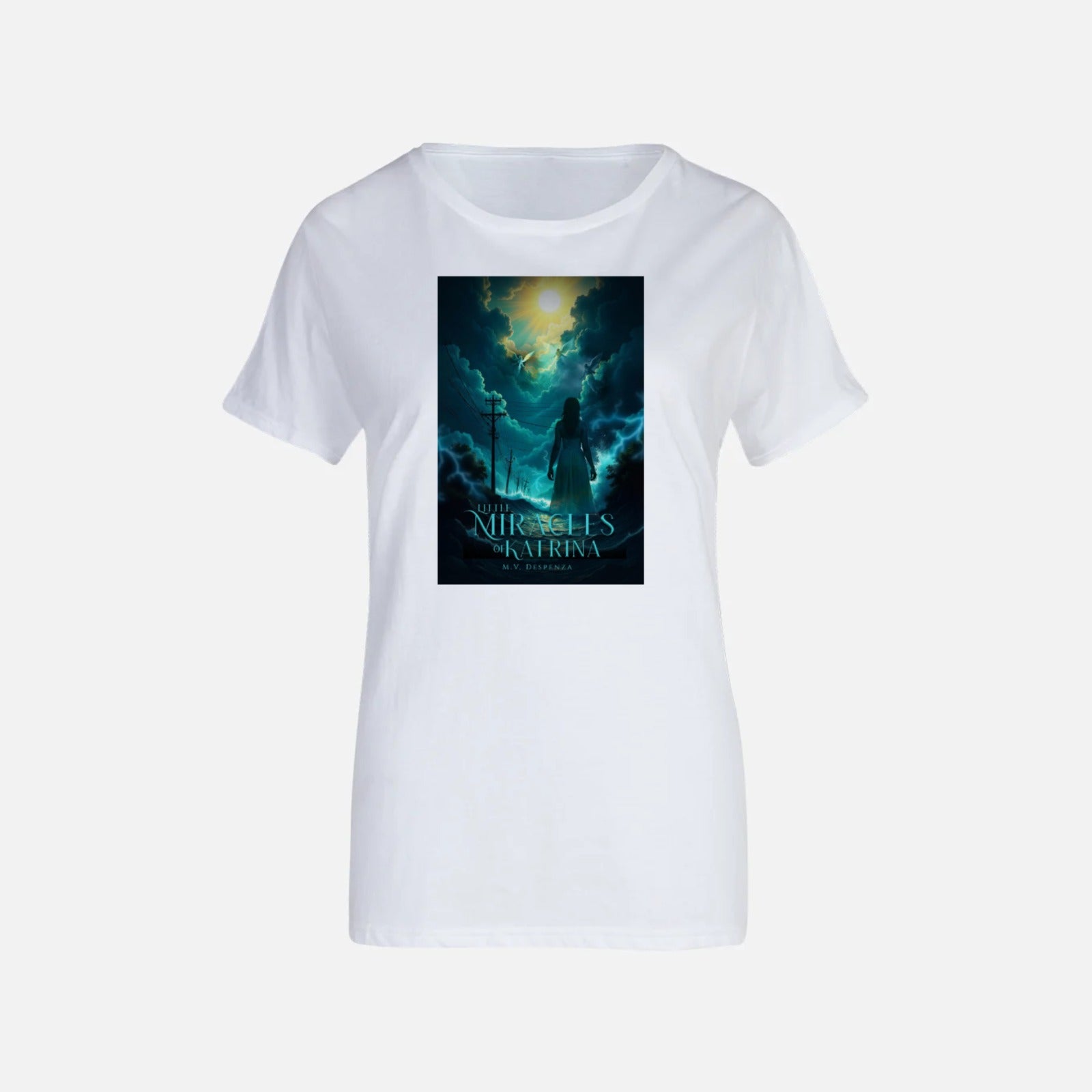 Little Miracles of Katrina Soft Touch Ladies White T-Shirt