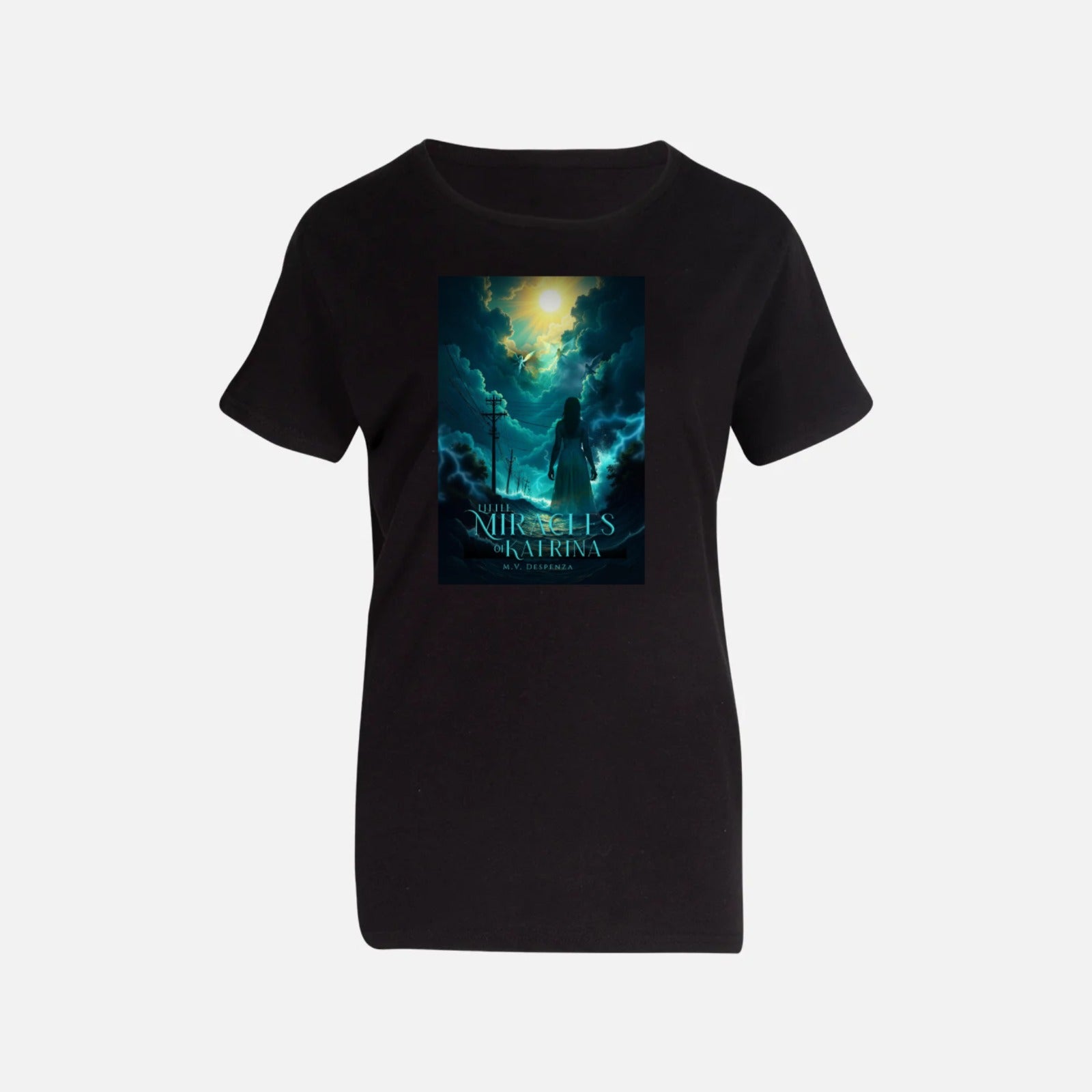 Little Miracles of Katrina Soft Touch Ladies Black T-Shirt