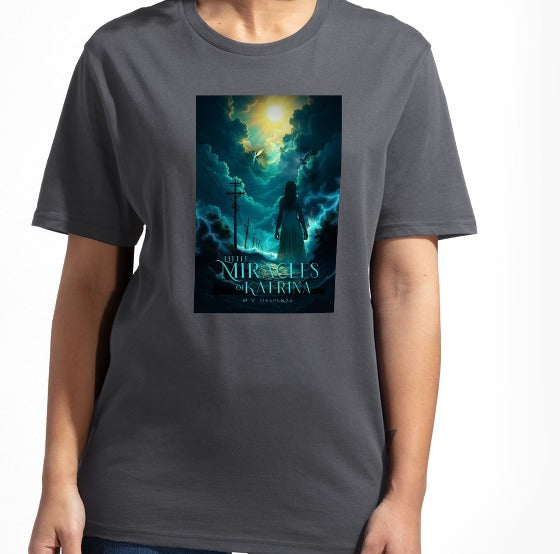 Little Miracles of Katrina All Organic Cotton Unisex Grey T-Shirt